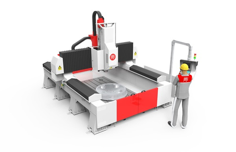 New Soft Metal High Speed Portal CNC Mold Machining Center