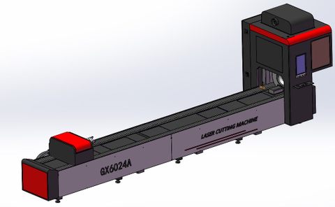 Automatic Pipe Laser Cutting Machine for Aluminum Stainless Steel Alloy New Condition for Circular Cutting of Metals
